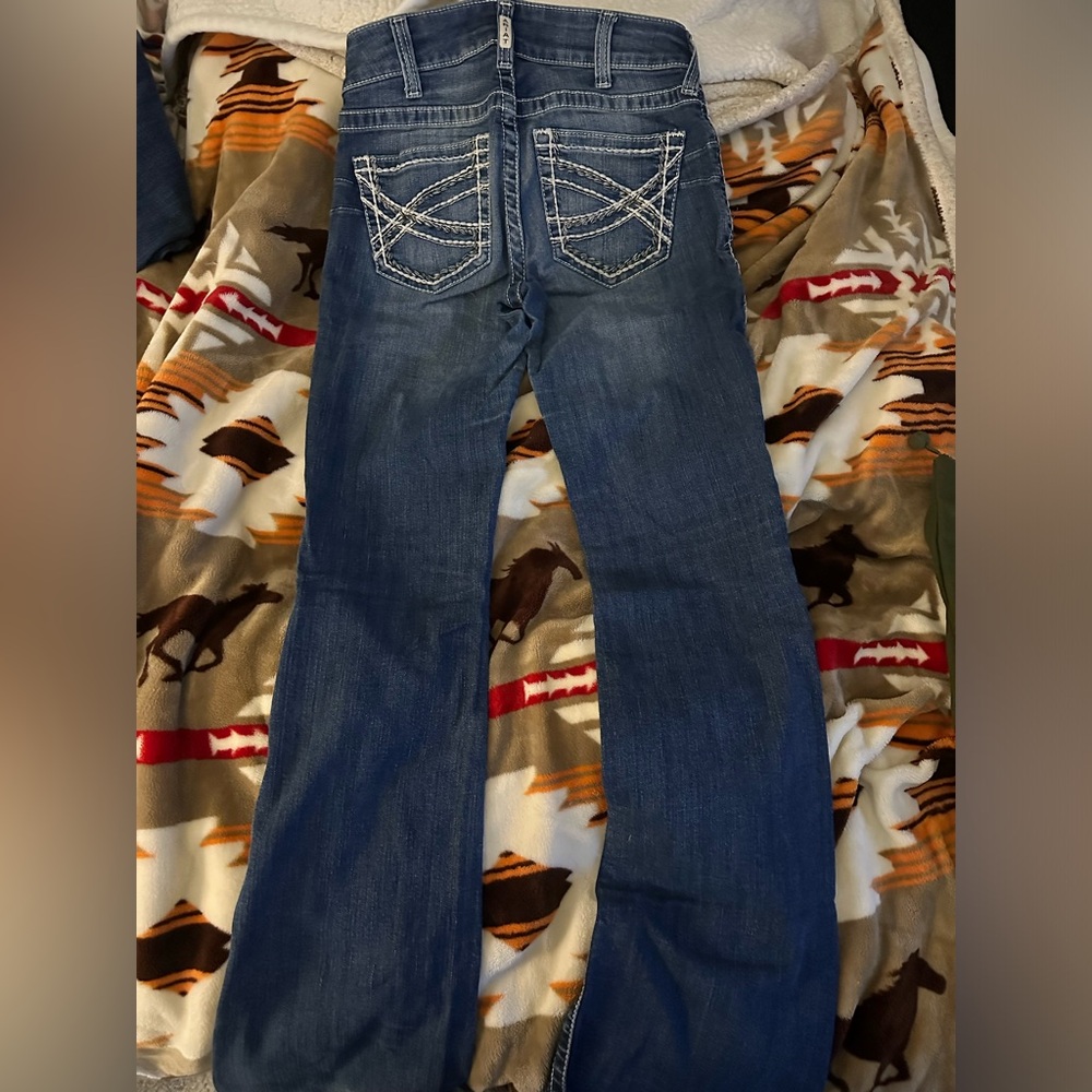 Ariat jeans. size 29 XL. next to new condition